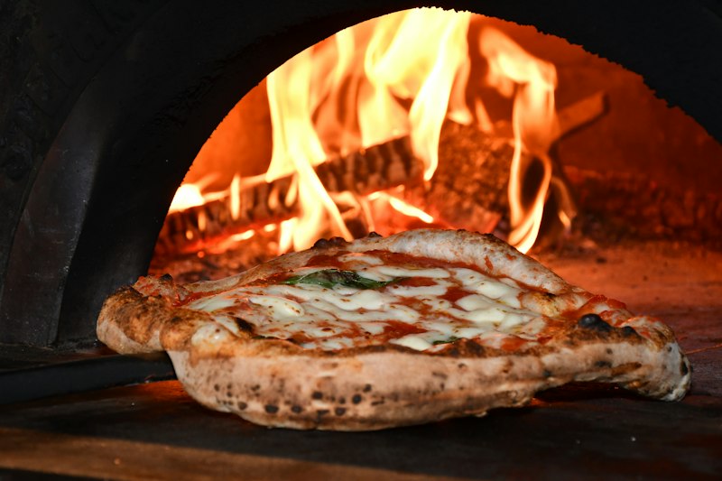 Fırında pizza